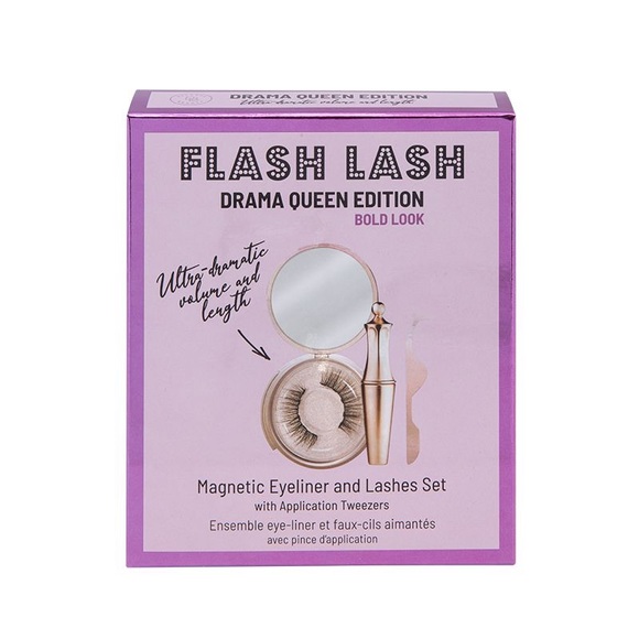 Drama Queen Magnetic Eyeliner & Eyelashes With Applicator Tweezer by ARIA BEAUTY - Picture 2 of 2